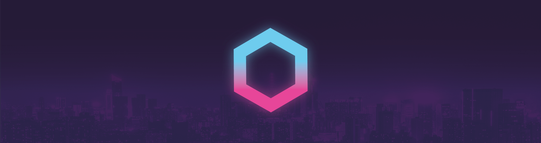 The Synthwave 84 logo banner